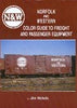 NORFOLK & WESTERN COLOR GUIDE TO FRT & PSGR EQUIP/Nichols